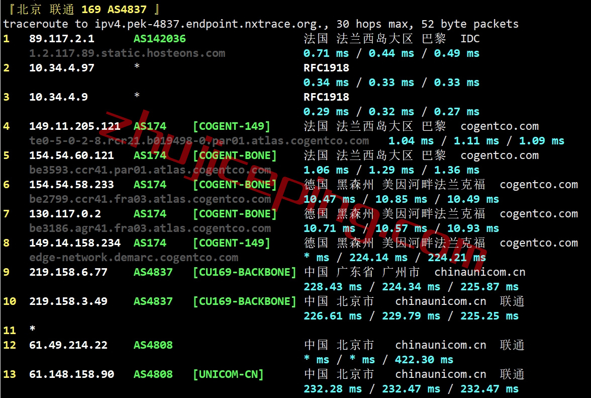 hofr20 hosteons怎么样？法国数据中心VPS简单测评
