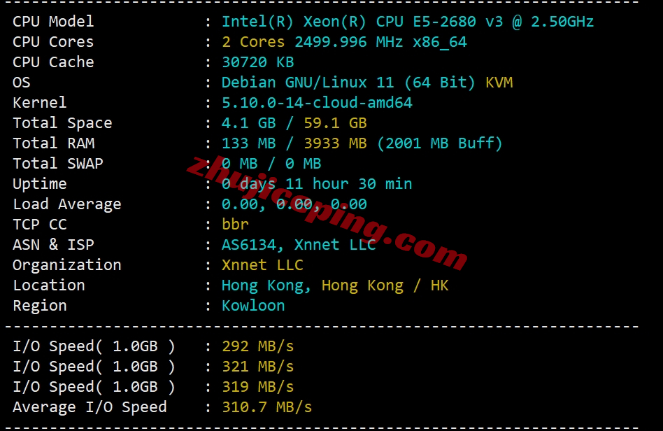 locqw1 locvps怎么样？香港荃湾机房VPS测评