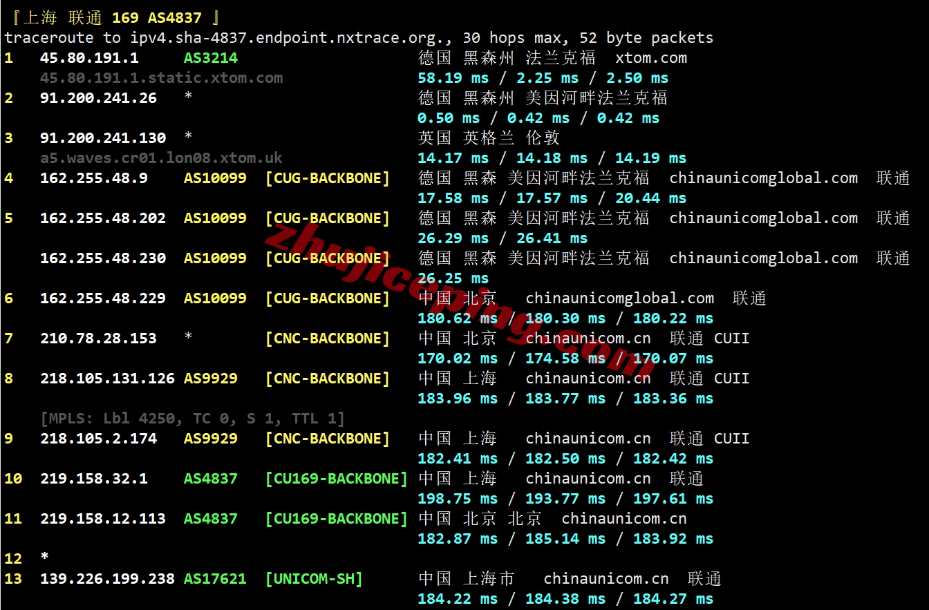 locde22 locvps怎么样？德国三网AS9929线路的VPS测评