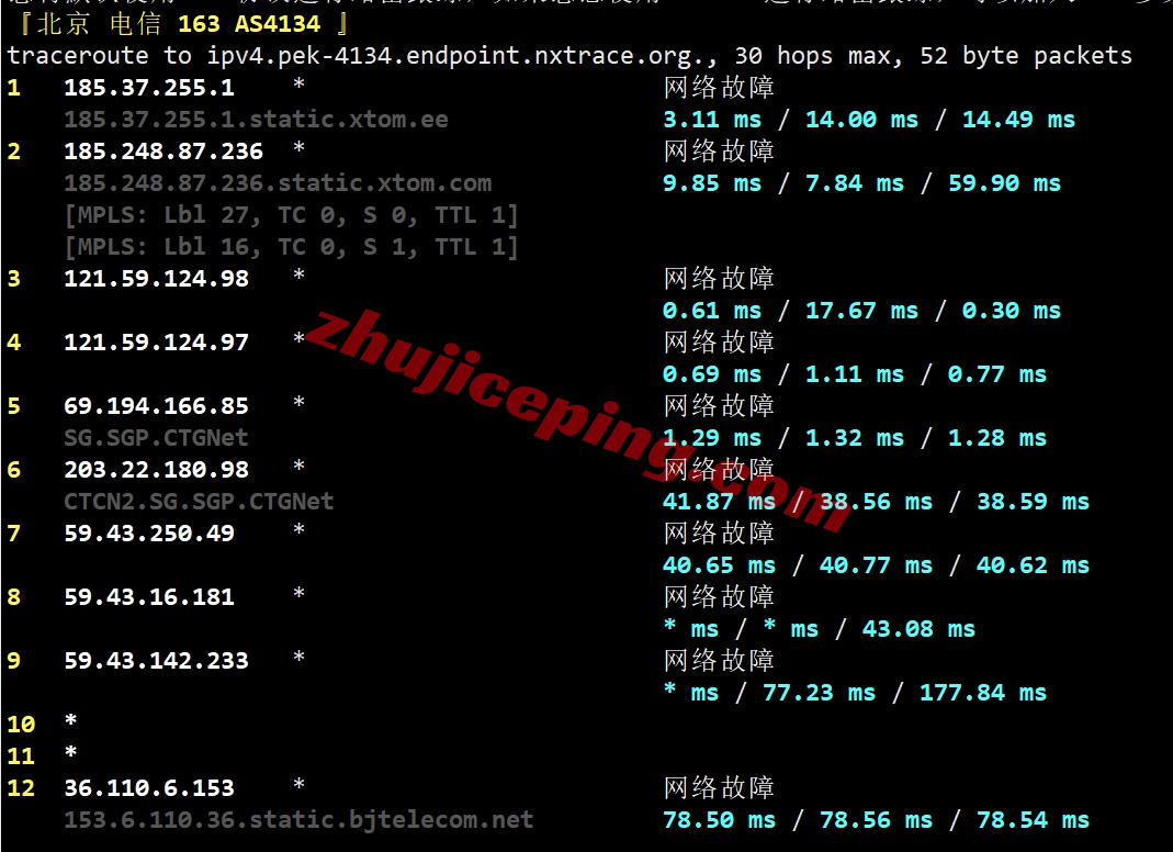 vpssg19 v.ps怎么样？中国优化线路的大带宽新加坡测评，1Gbps CTG/CN2带宽