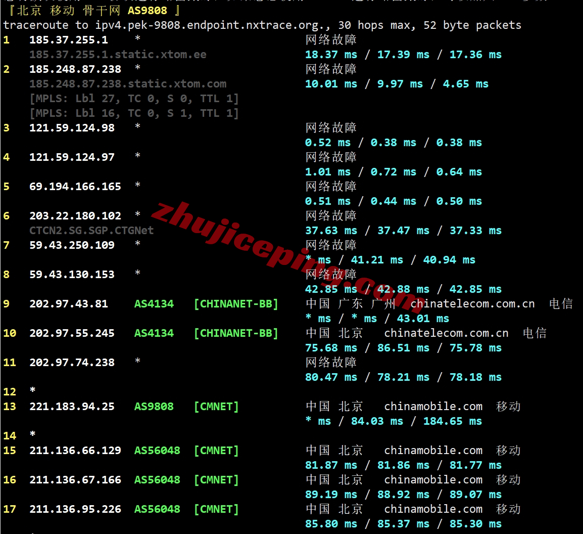 vpssg25 v.ps怎么样？中国优化线路的大带宽新加坡测评，1Gbps CTG/CN2带宽