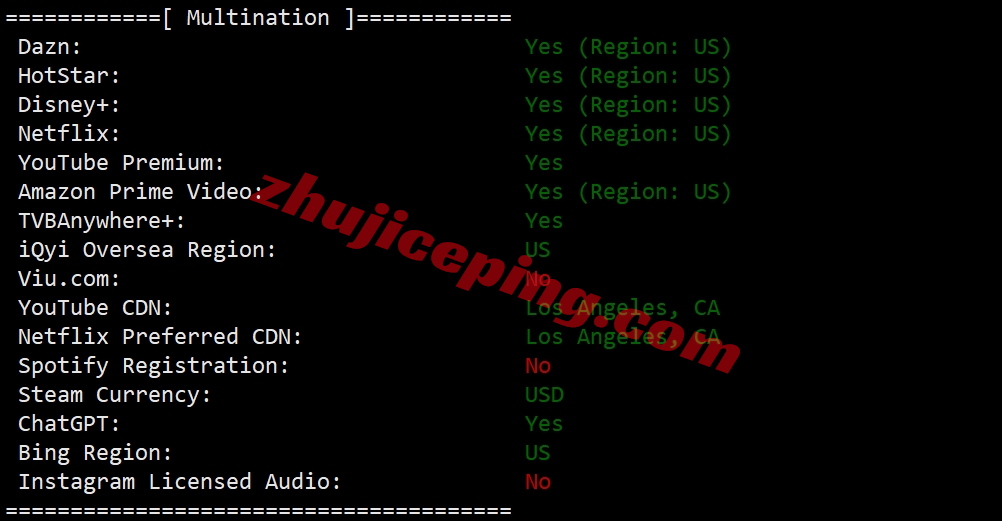 wapus28 wap.ac美国VPS怎么样？简单测评下US VPS Pro Netflix系列VPS(回程三网纯高端/IP解锁效果不错)