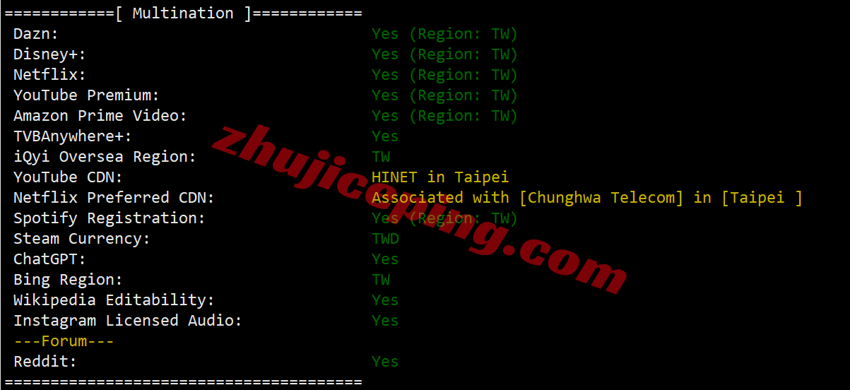 jdy29 筋斗云怎么样？台湾大带宽NAT系列VPS测评