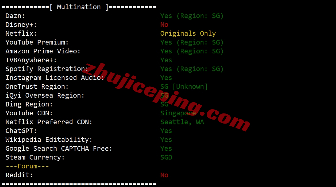bwhsg29 搬瓦工新加坡VPS怎么样？1Gbps直连大带宽，强制三网高端CTG/CN2网络