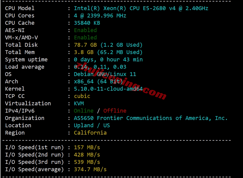 lisar1 Lisahost家宽住宅VPS怎么样?运营商为Frontier的美国住宅VPS测评
