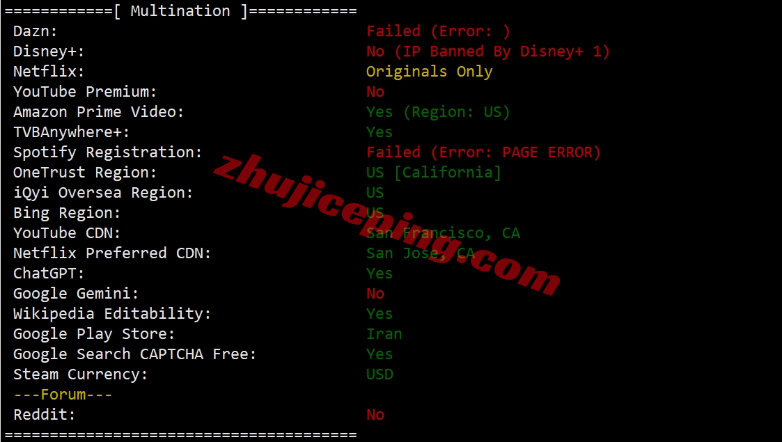 leasesfo29 leaseweb怎么样？San Francisco机房的VPS详细测评