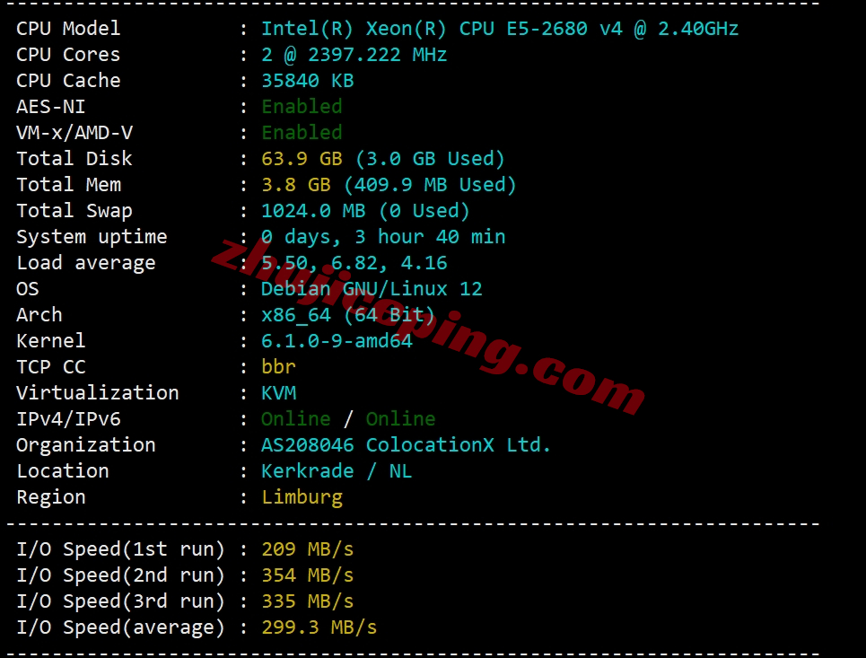 rarenl1 rarecloud怎么样？详细测评荷兰阿姆斯特丹数据中心的VPS