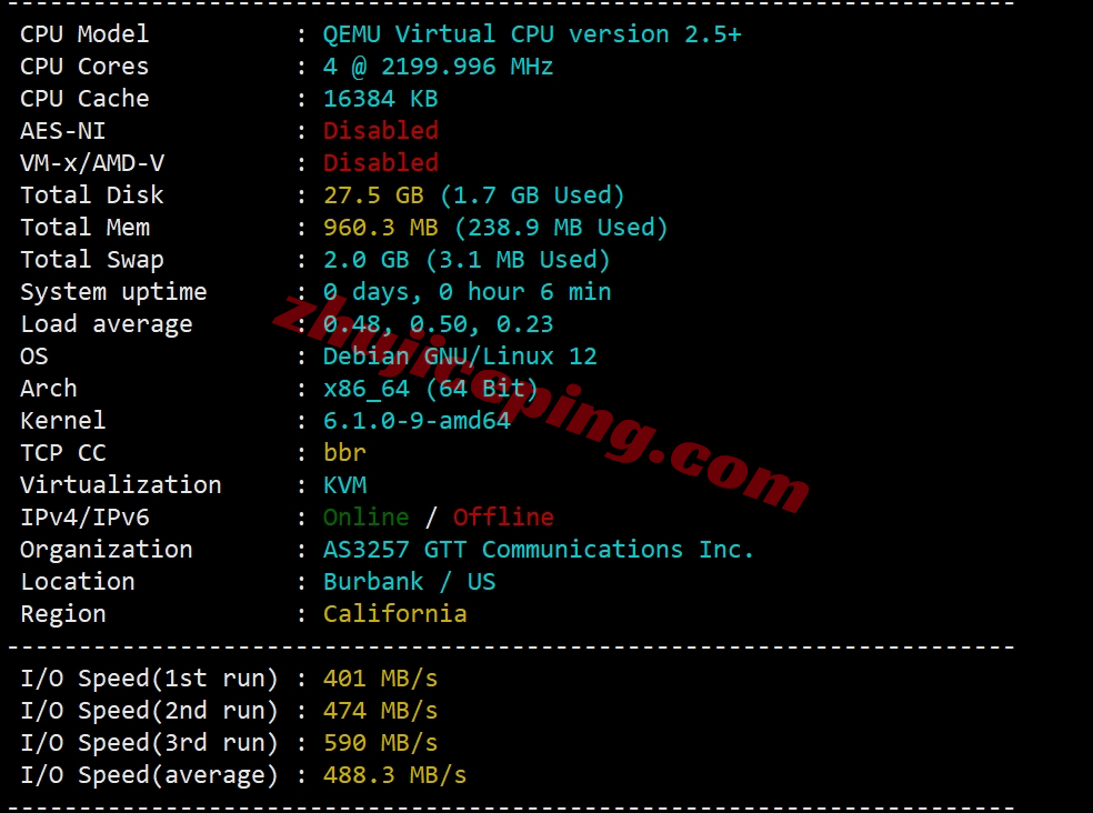 virpus1 virpus怎么样？详细测评全新洛杉矶数据中心的VPS
