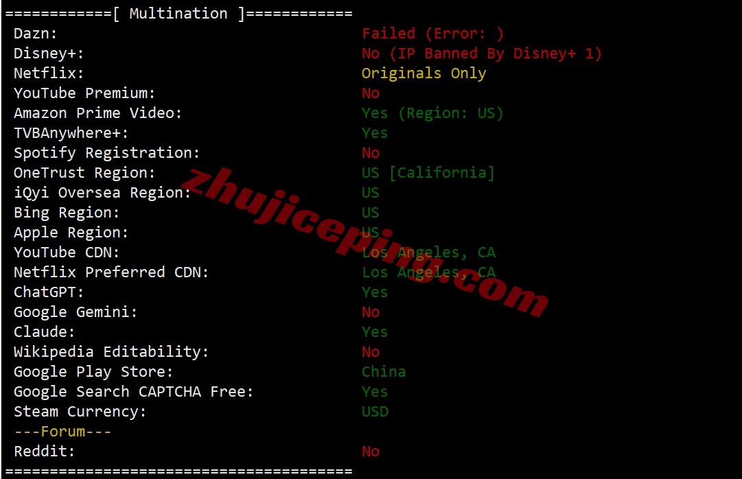 hdcn2g28 hostdare美国三网纯高端线路VPS测评(cn2+cuii+cmin2)