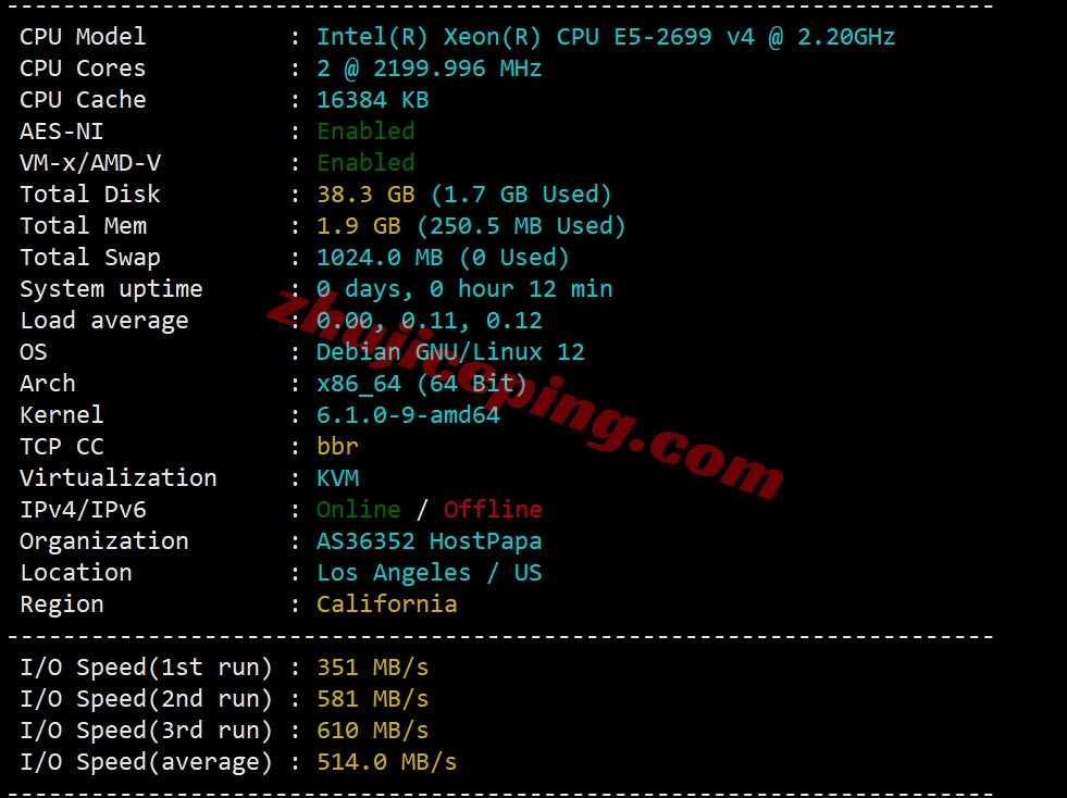 rnlacc1 racknerd怎么样？洛杉矶DC03数据中心VPS测评