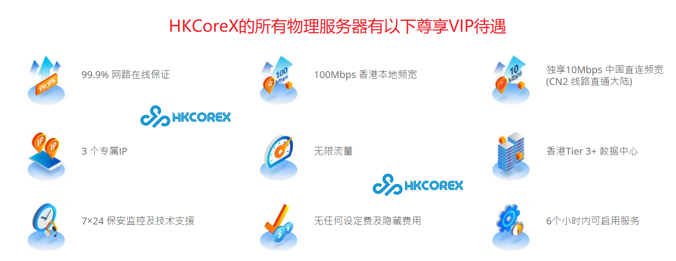 hkcorex4 hkcorex：香港本地服务器提供商，专注高品质网络线路，提供专业稳定的电信级服务