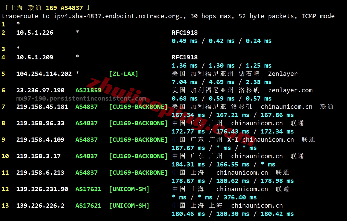 zlayerub22 详细测评zenlayer美国洛杉矶BGP线路的云服务器（三网直连/原生IP）