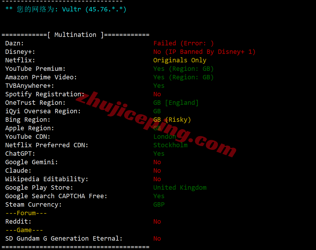 Vukldn30 ⭐更新：详细测评Vultr英国伦敦的云服务器,[London, Great Britain (LHR)]