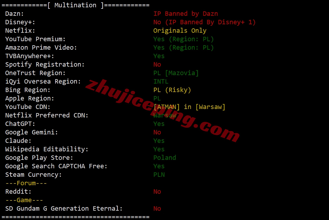 Thiplx27 详细测评the.hosting的10Gbps带宽的波兰不限流量VPS