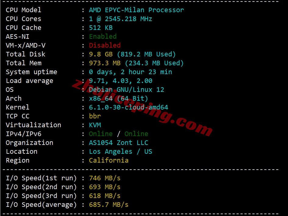 vmpnw1 详细测评vmiss美国三网纯高端线路的VPS-“US-LosAngeles-TRI”