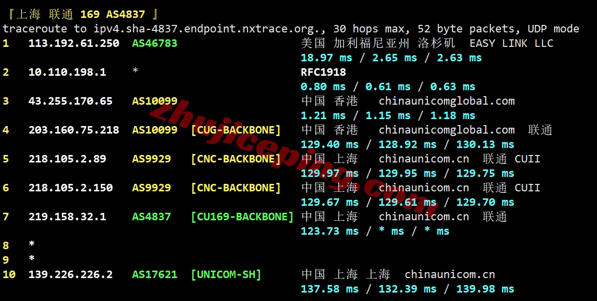 vracku22 详细测评EasyLink洛杉矶优化线路的高性能云服务器(AMD EPYC平台+原生美国IP+AS9929&CMIN2(即将加入CN2))