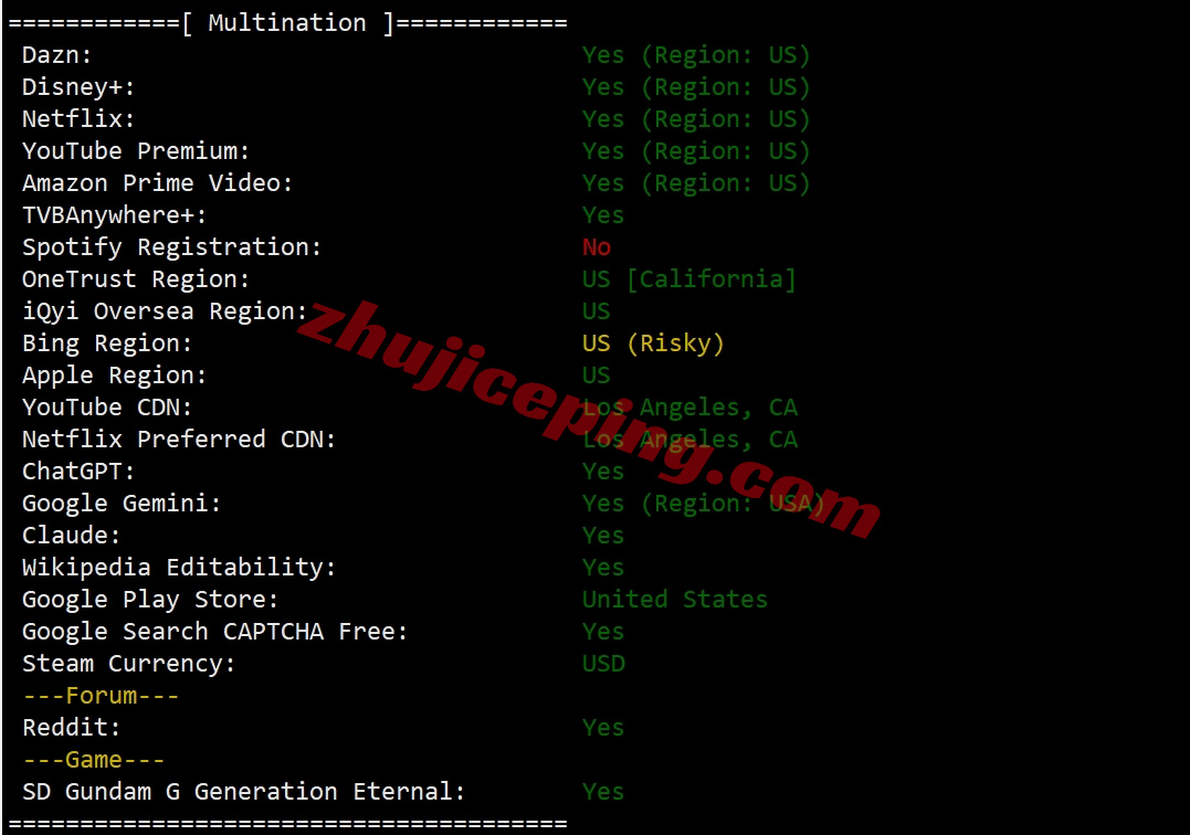 vracku28 详细测评EasyLink洛杉矶优化线路的高性能云服务器(AMD EPYC平台+原生美国IP+AS9929&CMIN2(即将加入CN2))