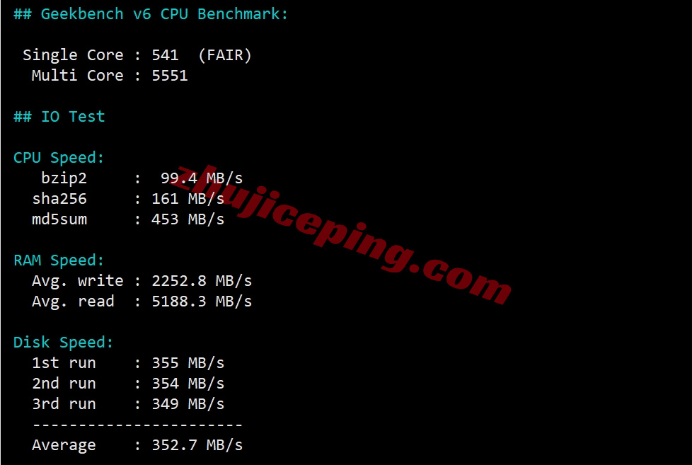 rseaocn31 详细测评raksmart西雅图大陆优化CN2/China Optimized CN2线路的服务器