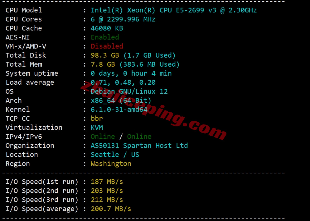 tudus1 详细测评tudcloud的美国VPS,强制三网AS4837+DDoS高防保护