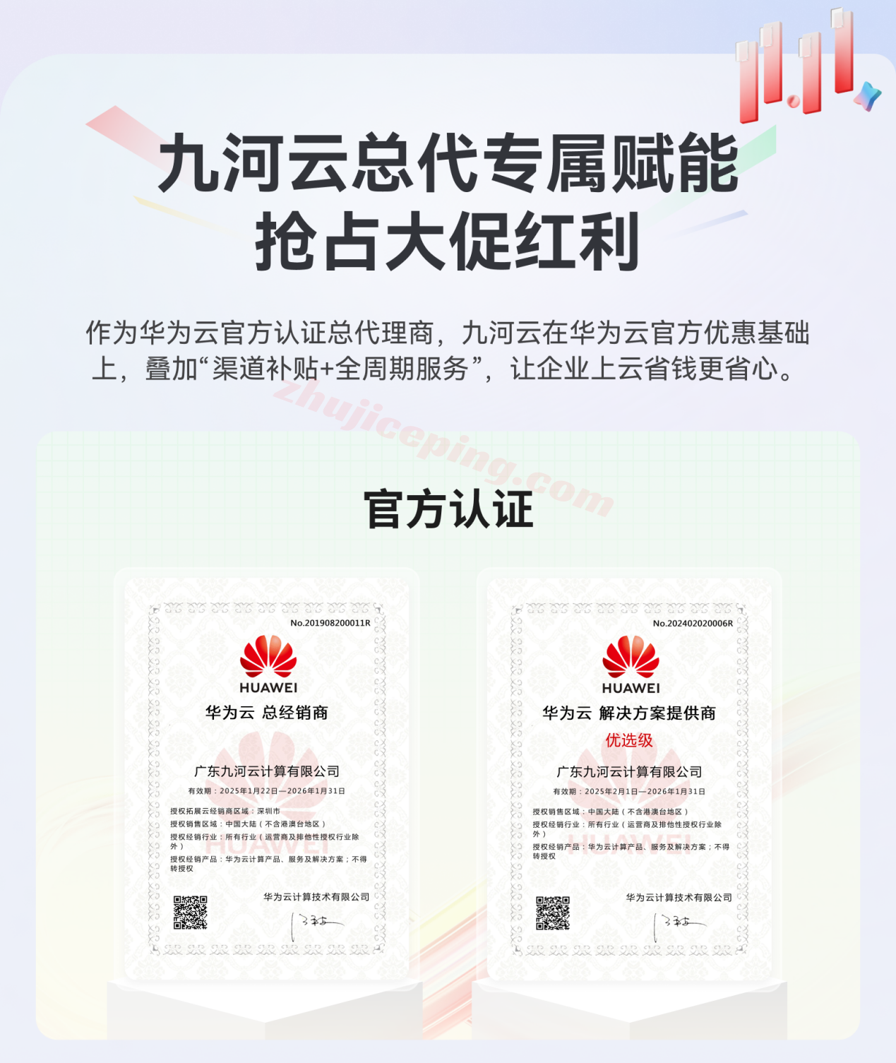 9h5 华为云双十一大促震撼开启!九河云总代加码助企业降本上云