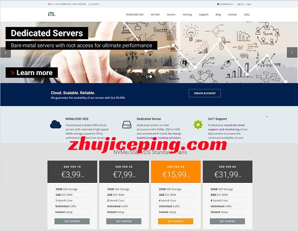 #黑五# itldc全场5.5折优惠，VPS低至€21/年，不限制流量，17个可选机房-国外主机测评