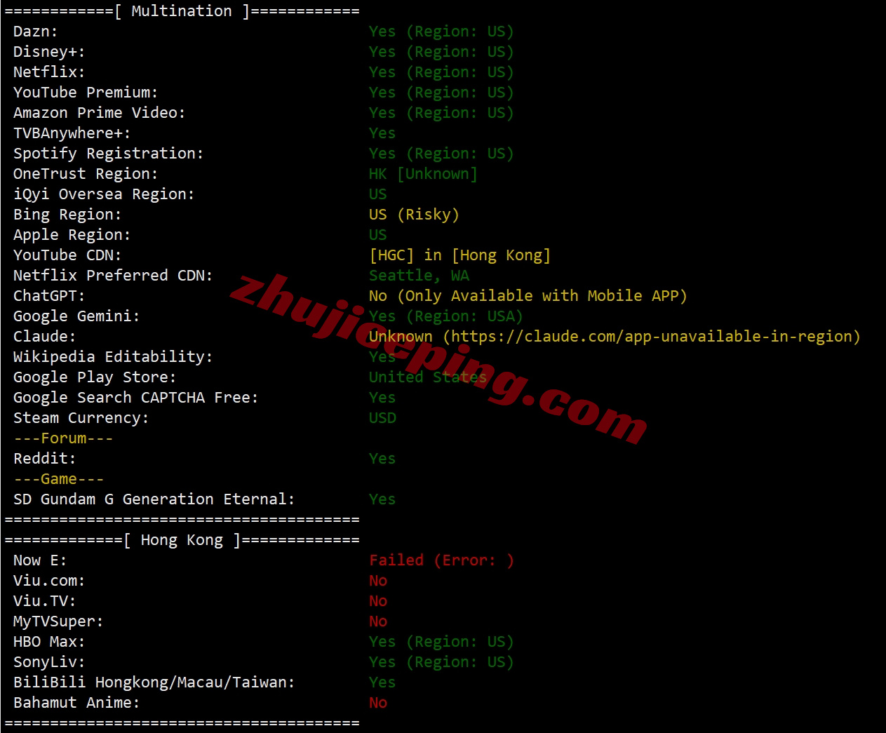 layerhks28 详细测评lightlayer香港全向线路/Standard Network的服务器