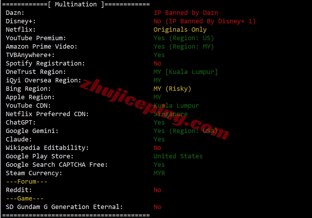 rak1my29 详细测评raksmart“大陆优化VIP”线路的马来西亚云服务器