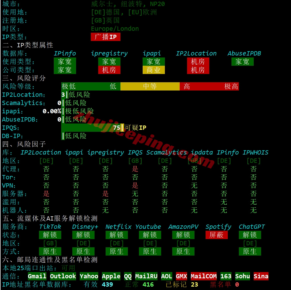 666de27 详细测评666clouds德国原生IP的VPS