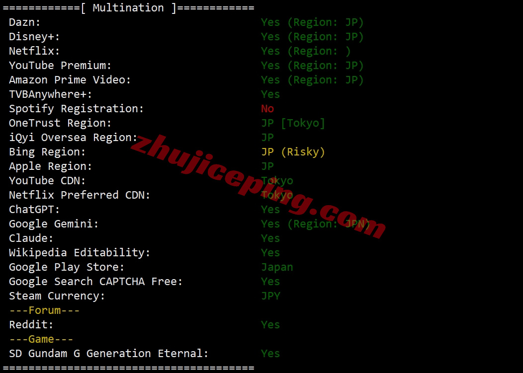 666jpsb28 详细测评666clouds日本软银线路的VPS