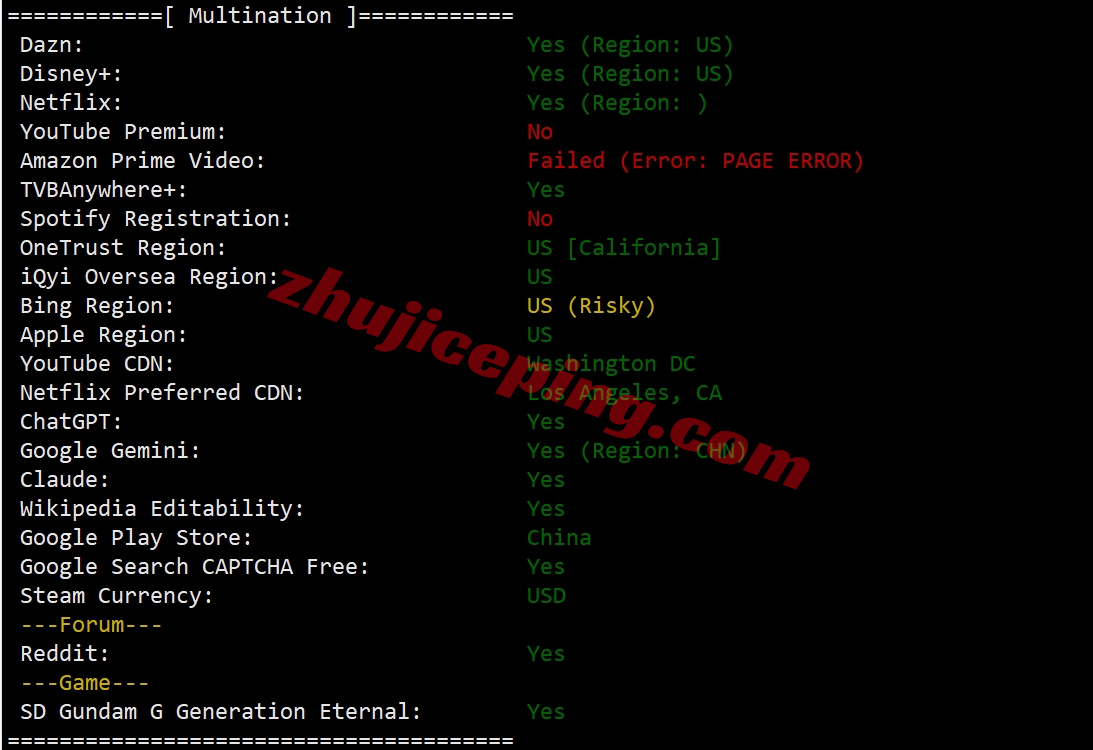 6uispcu27 详细测评666clouds的“美西原生IP双ISP /CU4837/G口”系列VPS