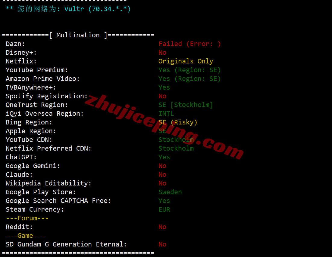 Vultrse_32 ⭐更新：测评Vultr瑞典斯德哥尔摩的云服务器-Stockholm, Sweden (STO)