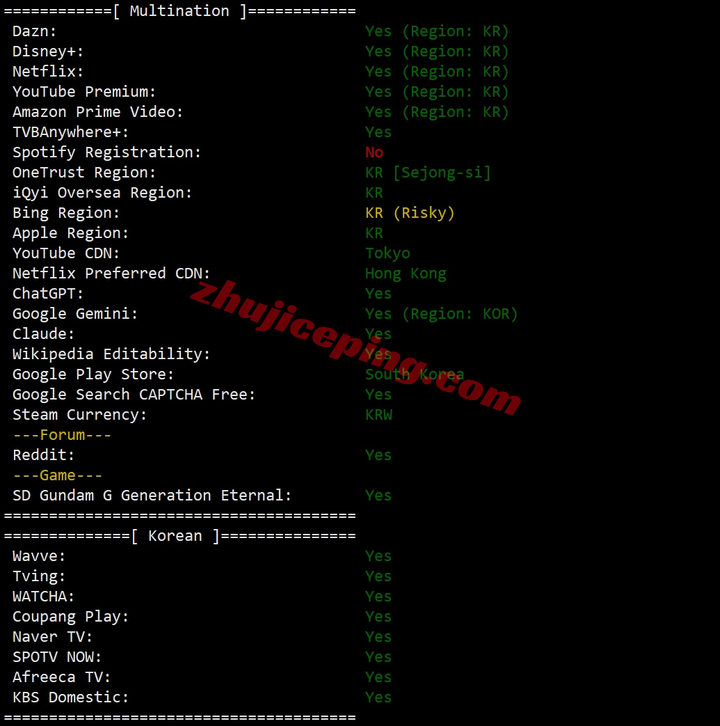 lockrys28 详细测评locvps韩国原生国际区BGP系列VPS（原生双ISP住宅IP）