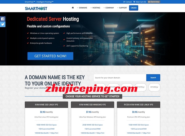 详细测评smarthost美国“MIssouri - USA”数据中心的VPS-国外主机测评