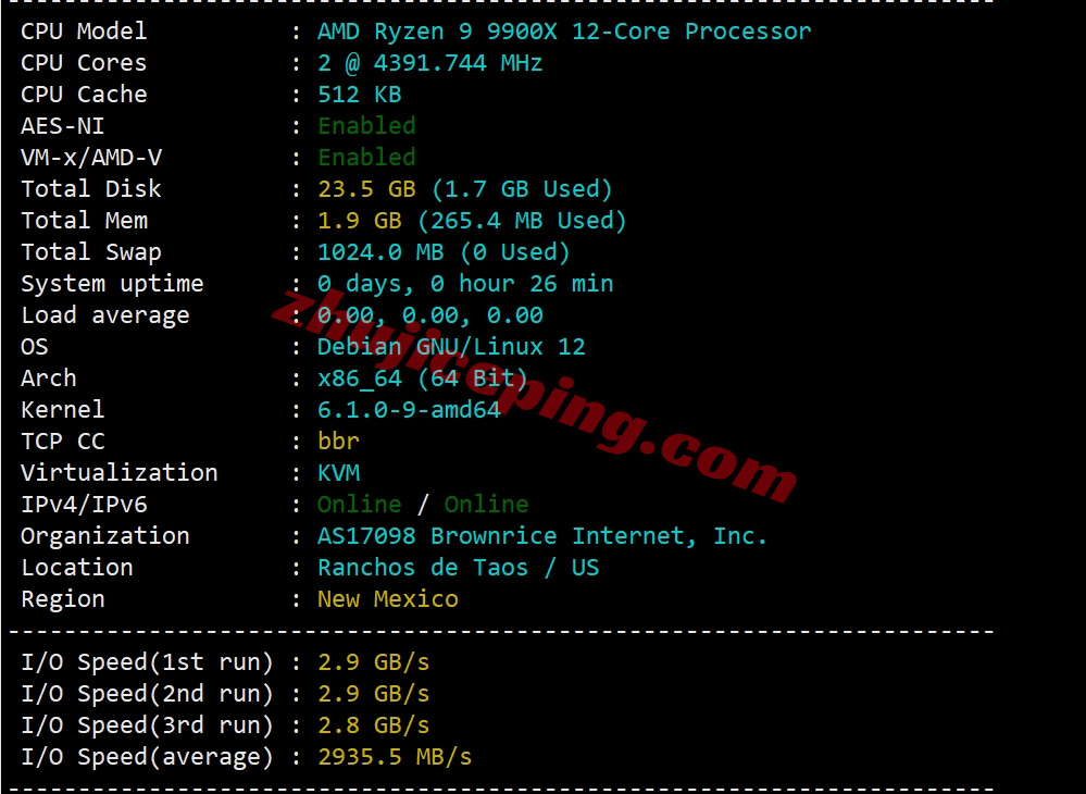 smartnmx1 详细测评smarthost美国“New Mexico - USA”数据中心的VPS