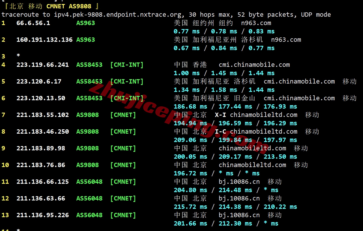jiluo24 详细测评极络云美国洛杉矶三网优化系列VPS（三网直连+原生IP）