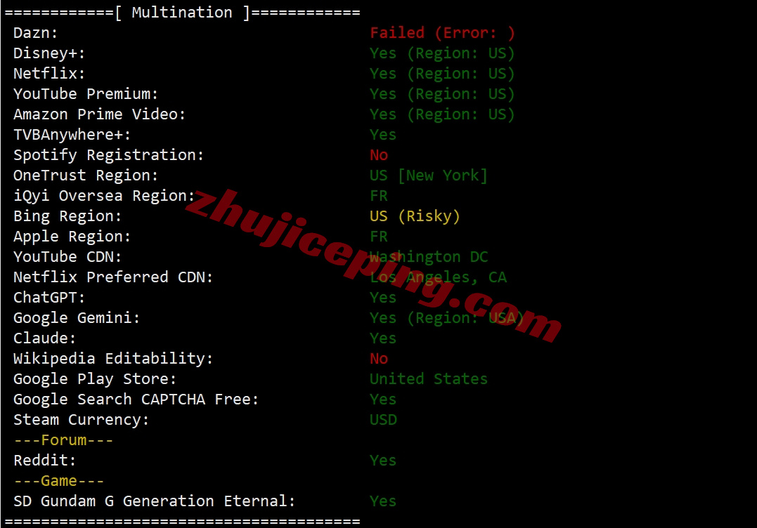 jiluo28 详细测评极络云美国洛杉矶三网优化系列VPS（三网直连+原生IP）