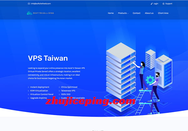 softshellweb台湾vps低至$24.95/年，目前市面最便宜的台湾VPS-国外主机测评