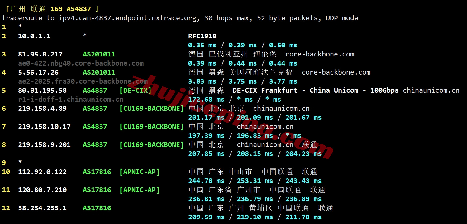 uqdeys23 详细测评uqidc的大带宽德国VPS，德国原生IPv4/解锁不错