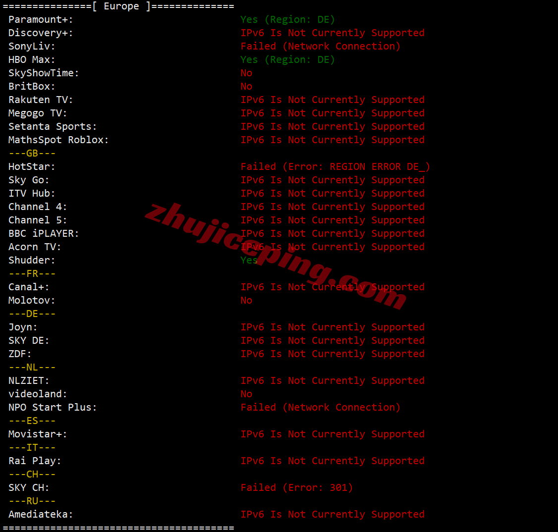 vdetri33 测评V.PS德国云服务器,原生德国IP解锁TikTok等/三网各自高端线路保速度!