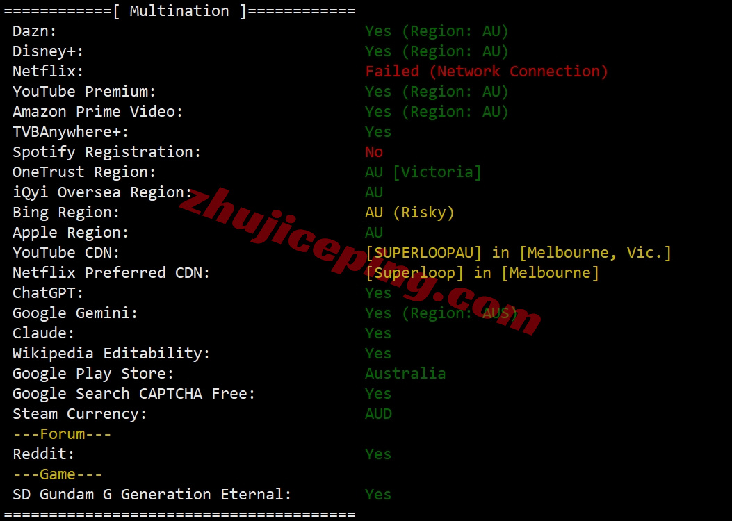 wepau28 测评wepc澳大利亚VPS，家庭住宅属性IP，解锁TikTok/ChatGPT等