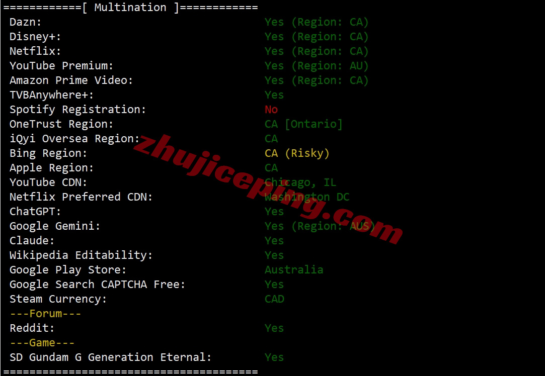 wepca28 wepc加拿大原生ip系列VPS测评,解锁TikTok/chatgpt等流媒体