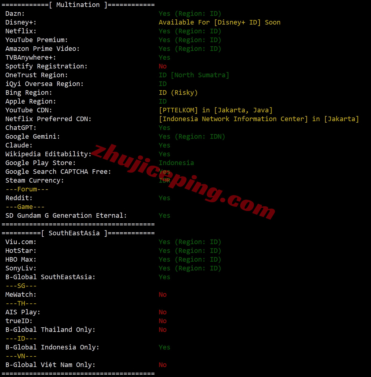 wepid28 详细测评wepc印度尼西亚VPS，原生印尼家宽IP，解锁tiktok等