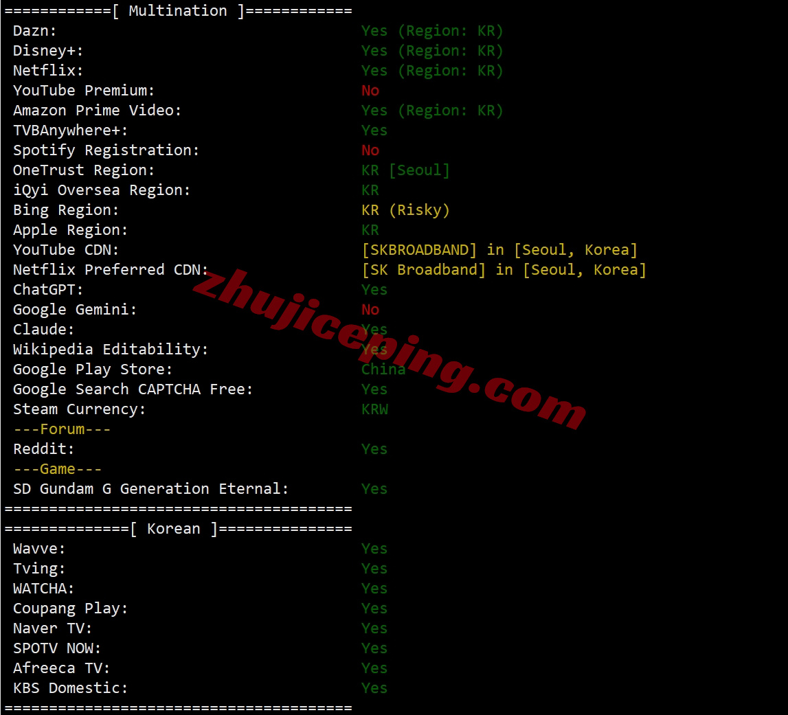 wepkr28 wepc“韩国家宽_TK直播”系列VPS测评,延迟低/能解锁部分流媒体