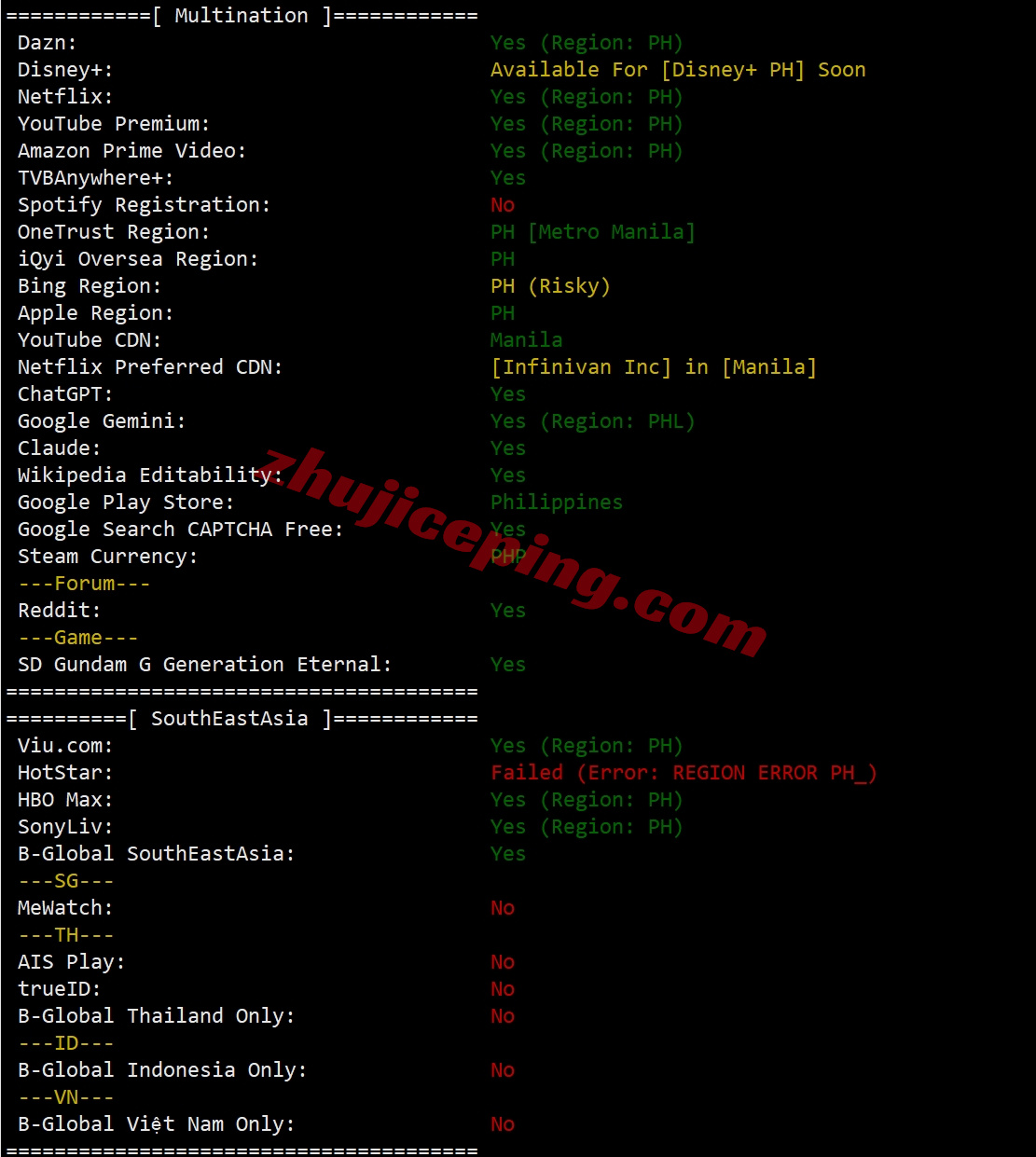 wepph29 wepc菲律宾VPS详细测评，解锁TikTok/chatgpt/claude/gemini等