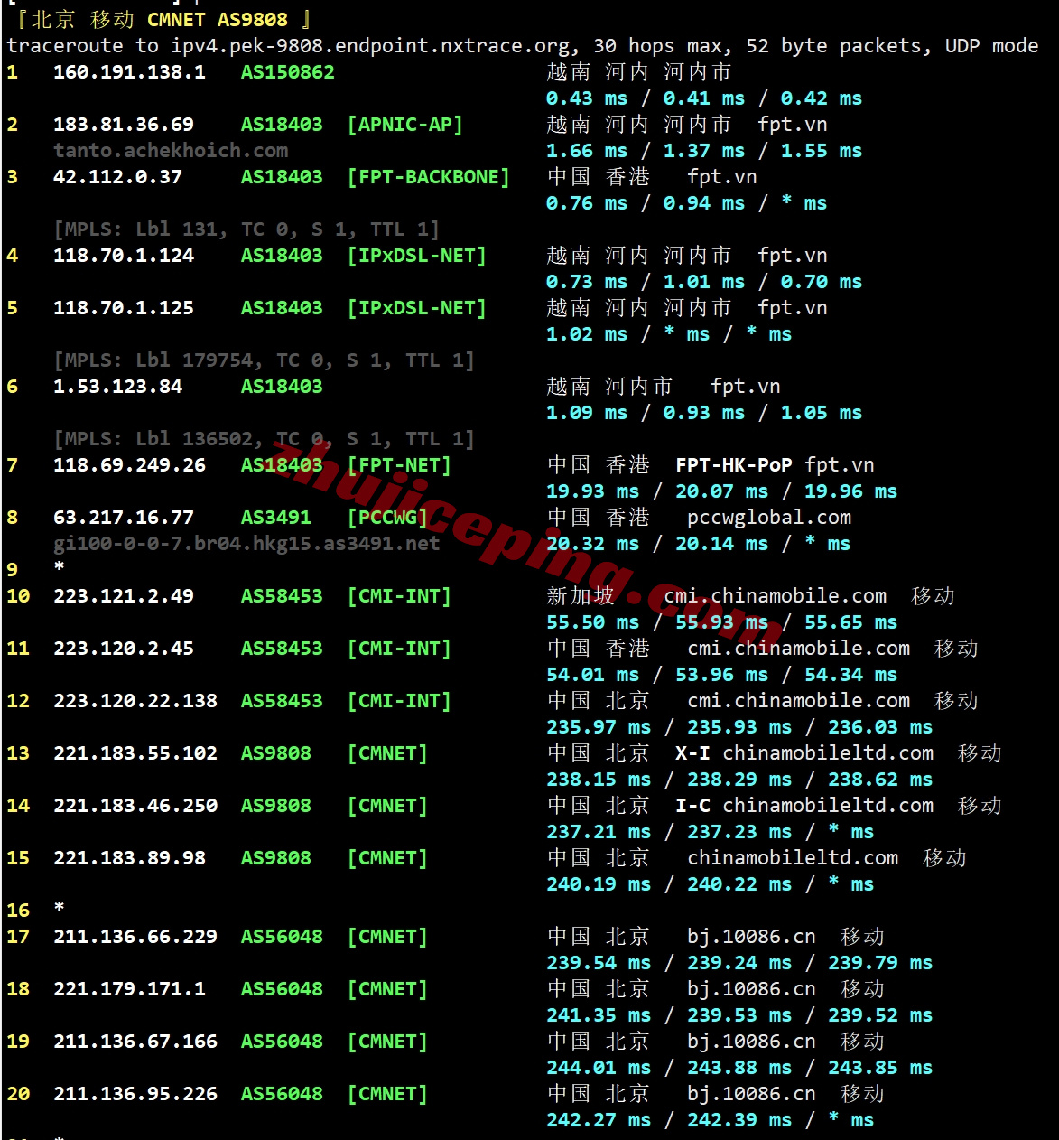 wepvn24 wepc“越南TikTok专用”VPS测评，适合移动，电信/联通需中转