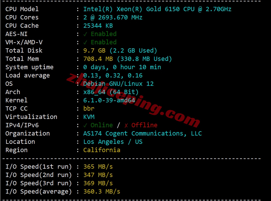 wplacup1 详细测评wepc美国AS9929系列VPS，双ISP住宅IP，解锁tiktok等效果