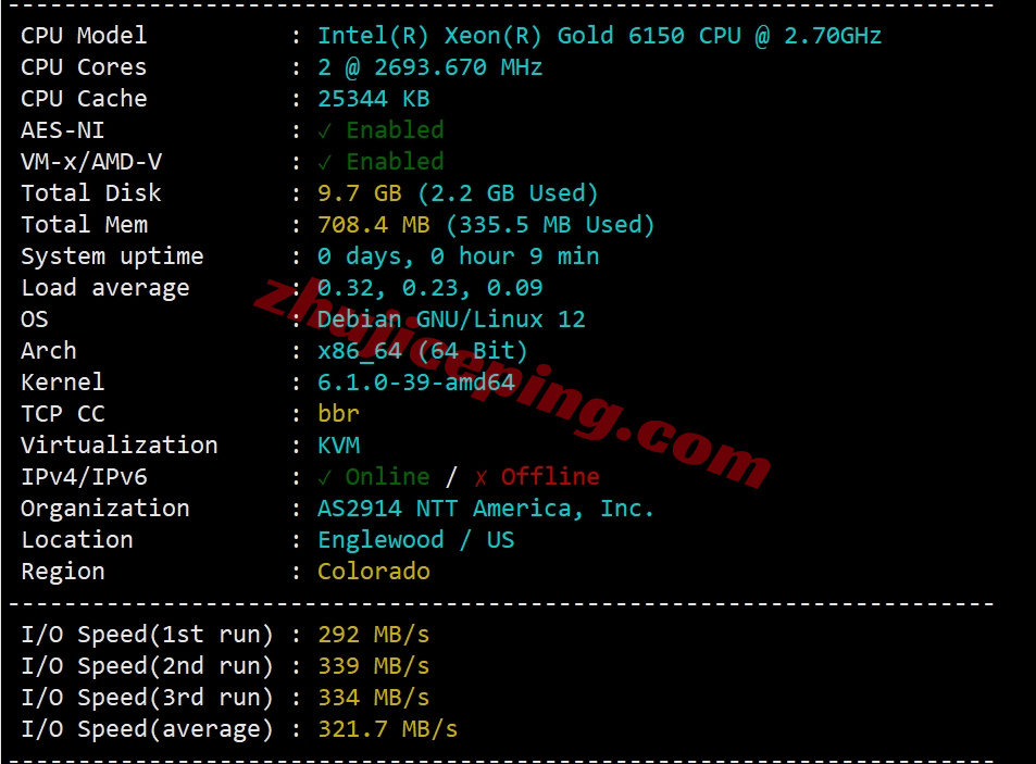wplagt1 测评wepc美国洛杉矶GTT/NTT家宽双ISP属性IP+AS9929网络的VPS