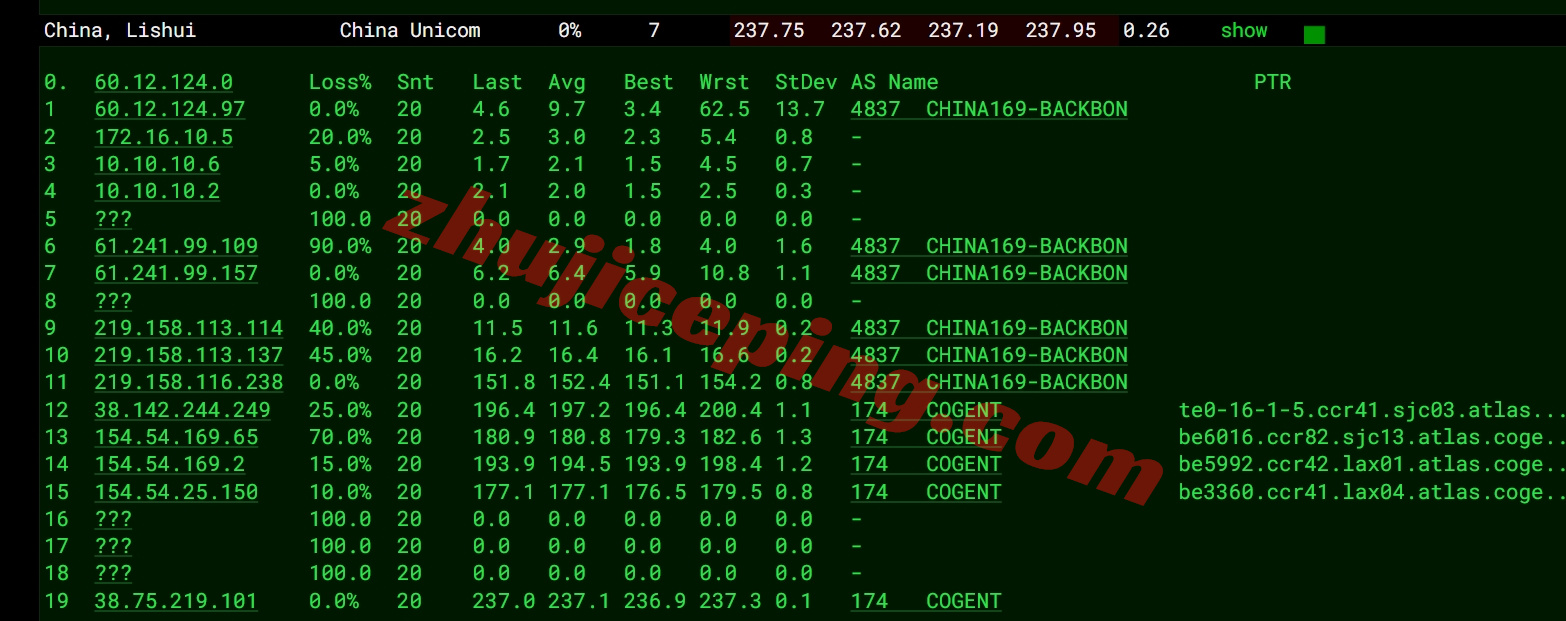 wpnyisp16 测评wepc美国纽约双ISP住宅属性IP的VPS，联通AS4837网络加持！