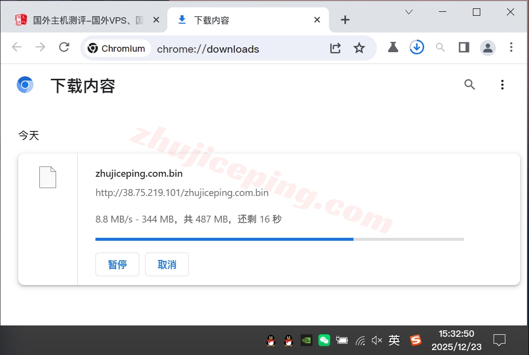 wpnyisp5 测评wepc美国纽约双ISP住宅属性IP的VPS，联通AS4837网络加持！