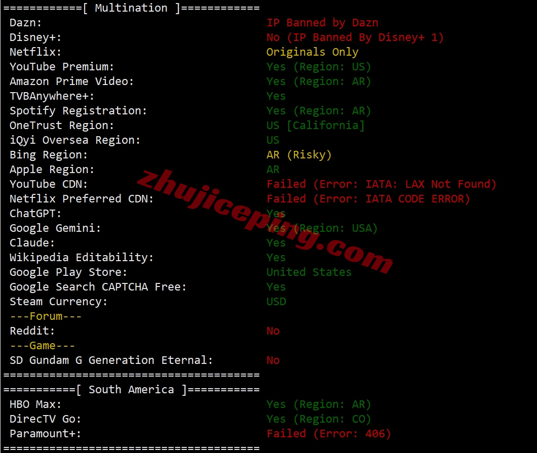 zenar28 详细测评zenlayer阿根廷云服务器，大带宽/自定义配置...